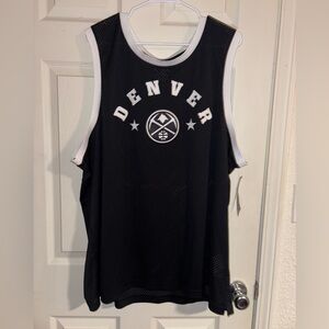 Denver Nuggets Fanatics Black Athletic Jersey
